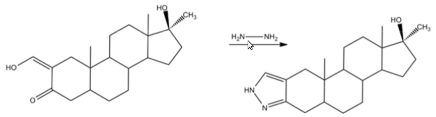 anello pirazolico stanozolol da ossimetolone